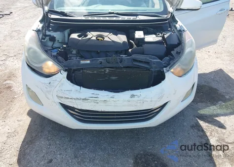2012 Hyundai Elantra Limited z USA, uszkodzony, nr VIN 5NPDH4AE1CH081335